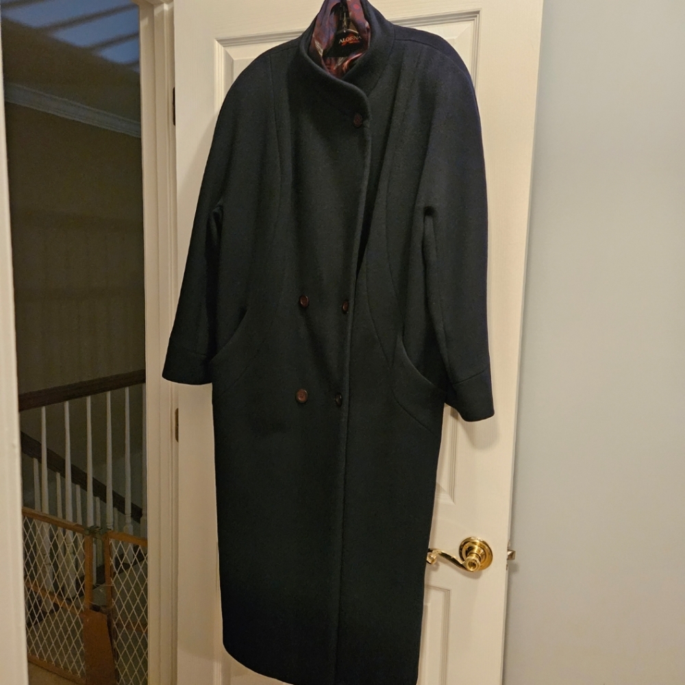 Alorna by Forstmann Navy Coat